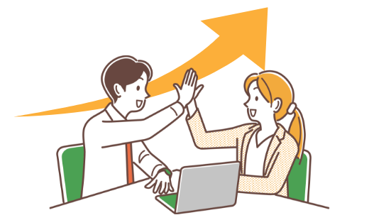 成長企業で周りと一緒に成長できる！