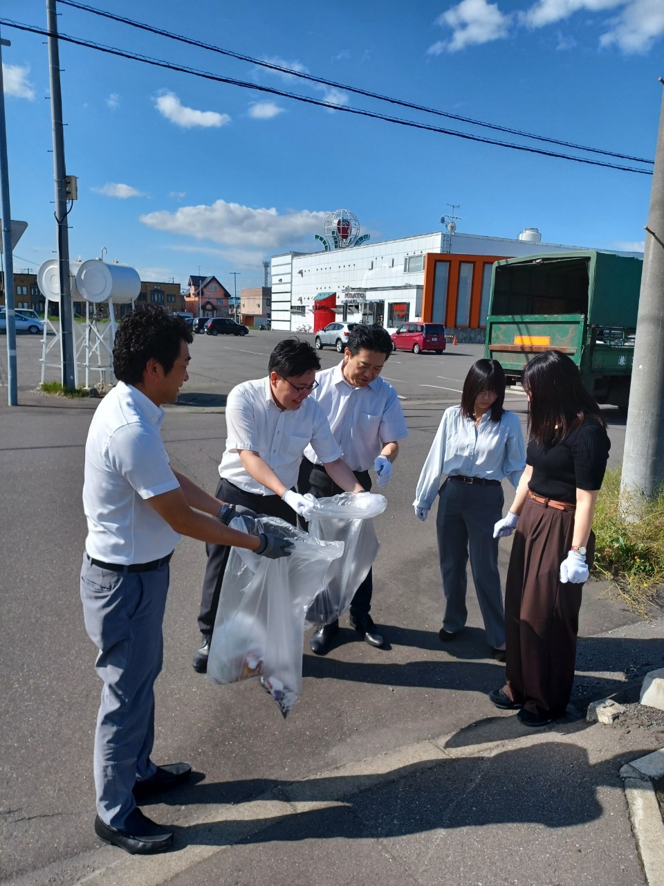 カワムラホームゴミ拾い　第二弾！